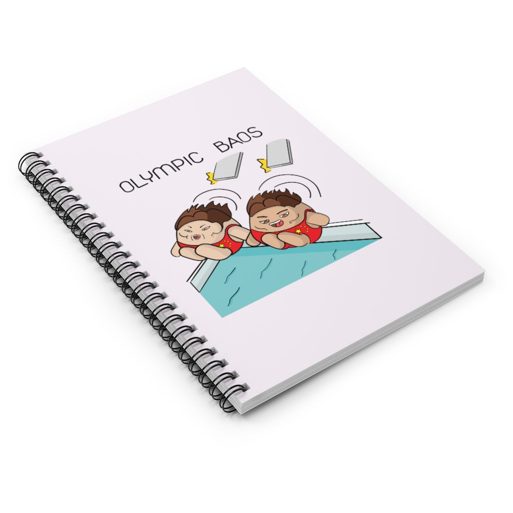 Olympic Baos - Synchronised Divers Notebook