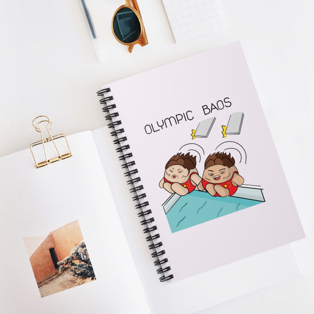 Olympic Baos - Synchronised Divers Notebook