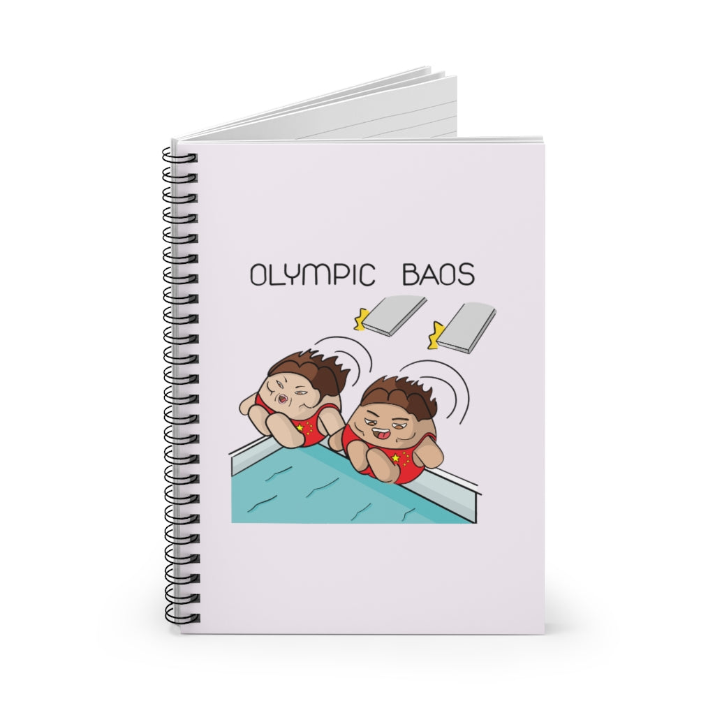 Olympic Baos - Synchronised Divers Notebook