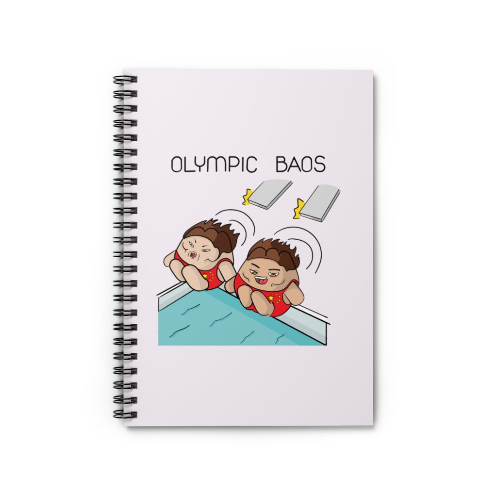 Olympic Baos - Synchronised Divers Notebook