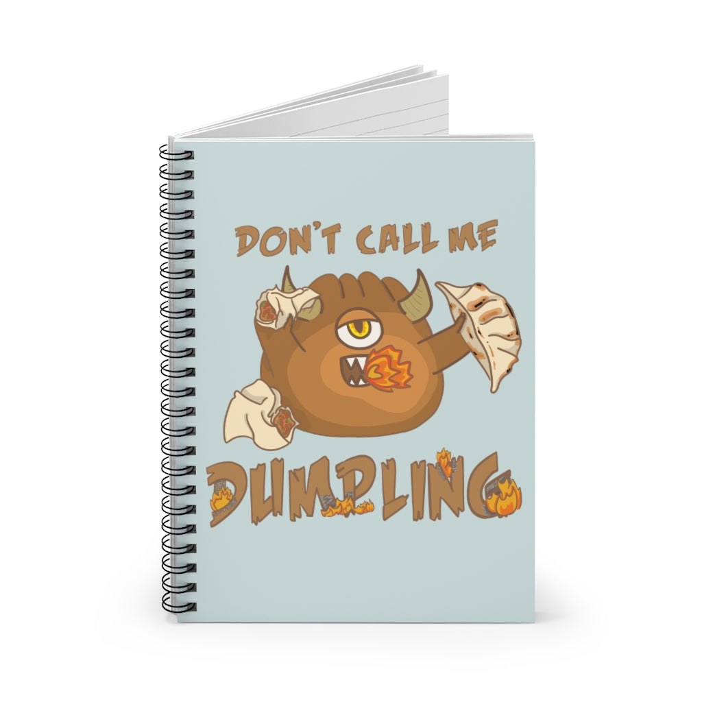 Don't Call Me Dumpling Collection - Monster Bao Notebook