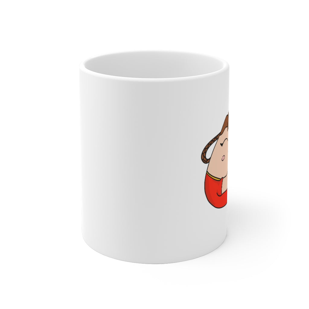 Lunar New Year Girl Mug